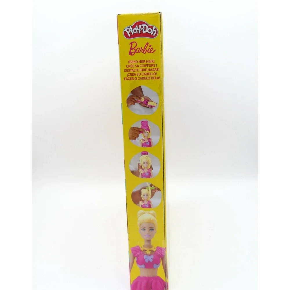 Play-Doh Barbie Ruffles & Bows Doll Set Make Play-Doh Fashion Styles & Patterns